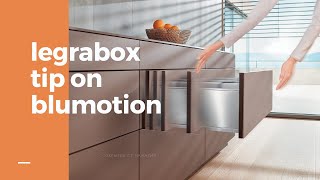 BLUM TIPON BLUMOTION LEGRABOX [upl. by Aicetal946]