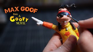 I sculpted a clay Max Goof from A Goofy Movie [upl. by Trebleda]