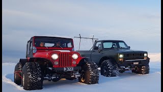 Jeep cj5 1966 Chevrolet m1028 [upl. by Ermentrude]