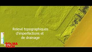 Arpentage par drone projet routier [upl. by Pittman168]