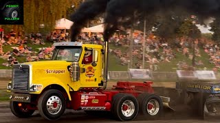 Diesel Truck Pulling 2024 Pro Stock Semi  Harford County Farm Fair [upl. by Cyndy]