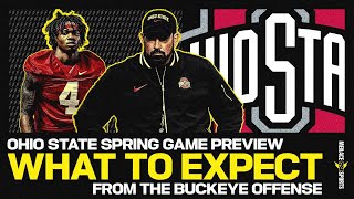 OHIO STATE SPRING GAME PREVIEW Expectations for the Buckeye Offense [upl. by Hart]