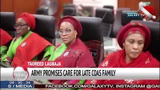 ARMY PROMISES CARE FOR LATE COAS FAMILY [upl. by Neyrb]