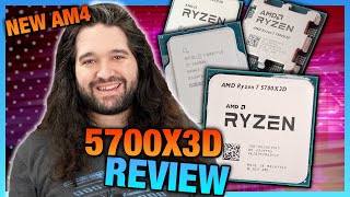 New AMD Ryzen 7 5700X3D CPU Review amp Benchmarks vs 5800X3D amp More [upl. by Aramanta]