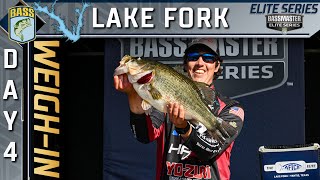 ELITE Day 4 weighin at Lake Fork [upl. by Beker583]