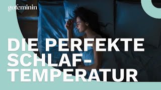 TemperaturTipps für erholsame Nächte [upl. by Damle]