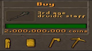 3rd Age Druidic Staff amp NEW Clue Rewards Review [upl. by Allisurd289]