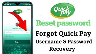 How To Reset Quick Pay App Password  SNB Quick Pay App Forgot Username And Password  Quick Pay [upl. by Demha]