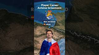 Career Antoine Griezmann france football youtubeshorts soccer videoshort career shorts [upl. by Bevvy]