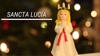 Sancta Lucia Sankta Lucia  Svensk luciasång med originaltext  Sång Elise Meinert [upl. by Arne]