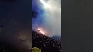 Berliner Ostkurve gab es ein Feuerwerk 🎆 gegen 1 FC Köln 2024 [upl. by Strepphon]