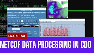 Netcdf data downloading extraction and analysis using linux and cdo [upl. by Tager]