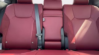 2024 Lexus RX 500h F Sport Performance Rear Seats and Cargo  Car Conversations [upl. by Othelia]