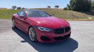 Tour the M850i Coupe in individual Imola Red  4K [upl. by Uht]