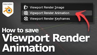 Blender save viewport render animation [upl. by Mickie354]