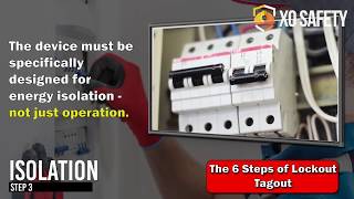 The Six Steps of a Lockout Tagout Procedure [upl. by Dorlisa]