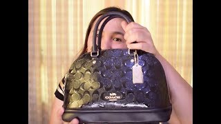 COACH Mini Sierra Satchel Review [upl. by Chui]