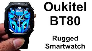 Oukitel BT80 Review  The Most Rugged Budget Smartwatch [upl. by Sverre]