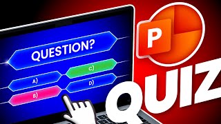 PowerPoint Interactive Quiz Tutorial ✅ FREE Template [upl. by Nilre814]