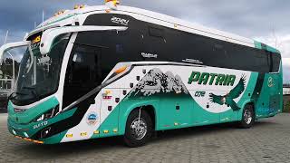 Nuevo Hunter Plus en Hino RM de Transportes Patria hino [upl. by Card]