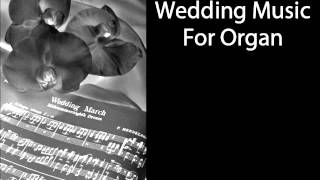 Wedding Music for Organ  Most popular pieces [upl. by Anuahs]