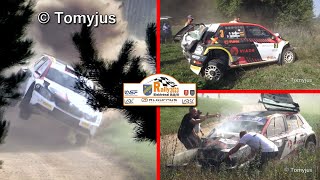 Alburnus Rally Elektrėnai 2023  CRASH Jumps Action [upl. by Gyimah]