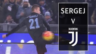 Sergej MilinkovićSavić vs Juventus  200116 [upl. by Faxun]