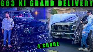 G63 AMG G Wagon Ki GRAND DELIVERY  WORTH 4 Crore  Dream Mafia Car [upl. by Fabiolas]