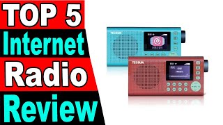 TOP 5 Best Internet Radio Review 2024 [upl. by Nofets]