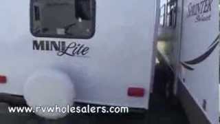 2010 Rockwood Mini Lite 2304 Travel Trailer RV Camper From RVWholesalers 107754  Sage [upl. by Munroe]