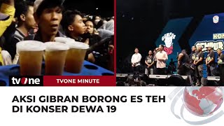 Hadiri Konser Dewa 19 Gibran Borong Es Teh  tvOne Minute [upl. by Warfore345]