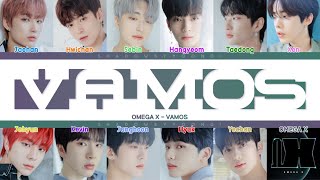 OMEGA X  VAMOS Color Coded Lyrics  ShadowByYoongi [upl. by Frazier648]