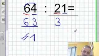 La divisione a due cifre [upl. by Ahsikym]