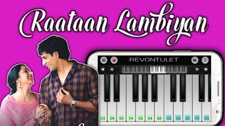 Raatan Limbiyan  Walk Band Cover  Mobile Piano  Drums [upl. by Anirb]