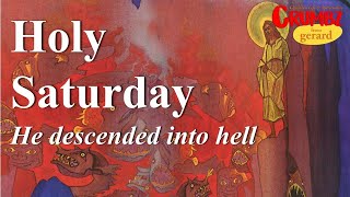 Holy Saturday – He Descended into Hell  3 Minute Reflections [upl. by Greenes]