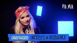 Pia Mia Backstage  AmexAIR Concert  American Express UNSTAGED [upl. by Georgeanne547]