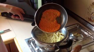 Full HD  Primo piatto veloce fusilli al pesto [upl. by Casi]