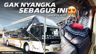 WAW BUS INI SERVICENYA GAK MAIN MAIN LHO‼️Trip Palembang  Jakarta with Adhi Prima [upl. by Aceber]