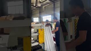 Double sided tape production and packingproductionline factorytapestry industrialtapes [upl. by Ojybbob]