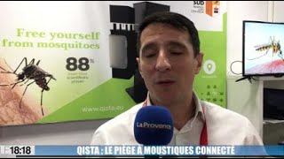 Vidéo CES 2019  Qista a créé un piège à moustiques connecté [upl. by Wanyen]