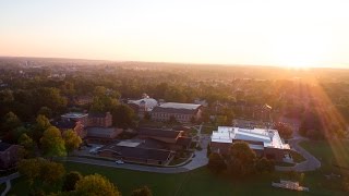 Earlhams campus from above [upl. by Eirot836]