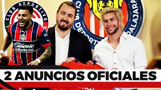 LAS CHIVAS GABACHAS DEL GUADALAJARA ANUNCIARON LA COMPRA Y VENTA DE ESTOS JUGADORES YA LISTOS [upl. by Adekan914]