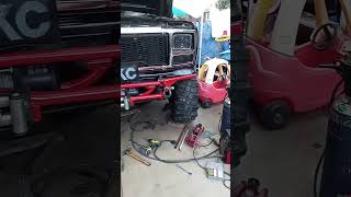 F350 new bumper [upl. by Ellehcem285]