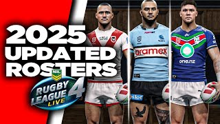 2025 Nrl Signings Update for RLL4  Quick amp Easy [upl. by Anecusa]