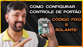 COMO CONFIGURAR CONTROLE DO PORTÃO AUTOMÁTICO PLACA PPA 4 SEGUNDOS [upl. by Leamse]