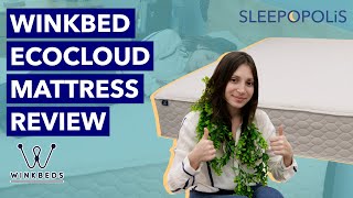 WinkBed EcoCloud Mattress Review  Looking to Sleep Green [upl. by Llertnac]