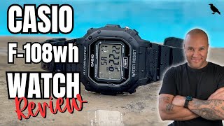 CASIO F108wh1 Watch Review BEST AFFORDABLE BEATER WATCH BEST FIRST RESPONDERS BEATER WATCH [upl. by Shreve256]