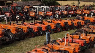 100 Fiat tractors 100 Year Fiat FiatCNH Tractorclub [upl. by Awuhsoj]