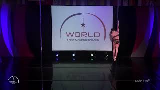 2023 World Pole Championship  Josefina Aldunate 1st place Youth [upl. by Maice]