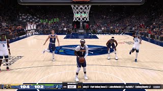 NBA 2K24 Playoffs Mode  TIMBERWOLVES vs NUGGETS FULL GAME 4  Ultra PS5 Gameplay [upl. by Calise514]